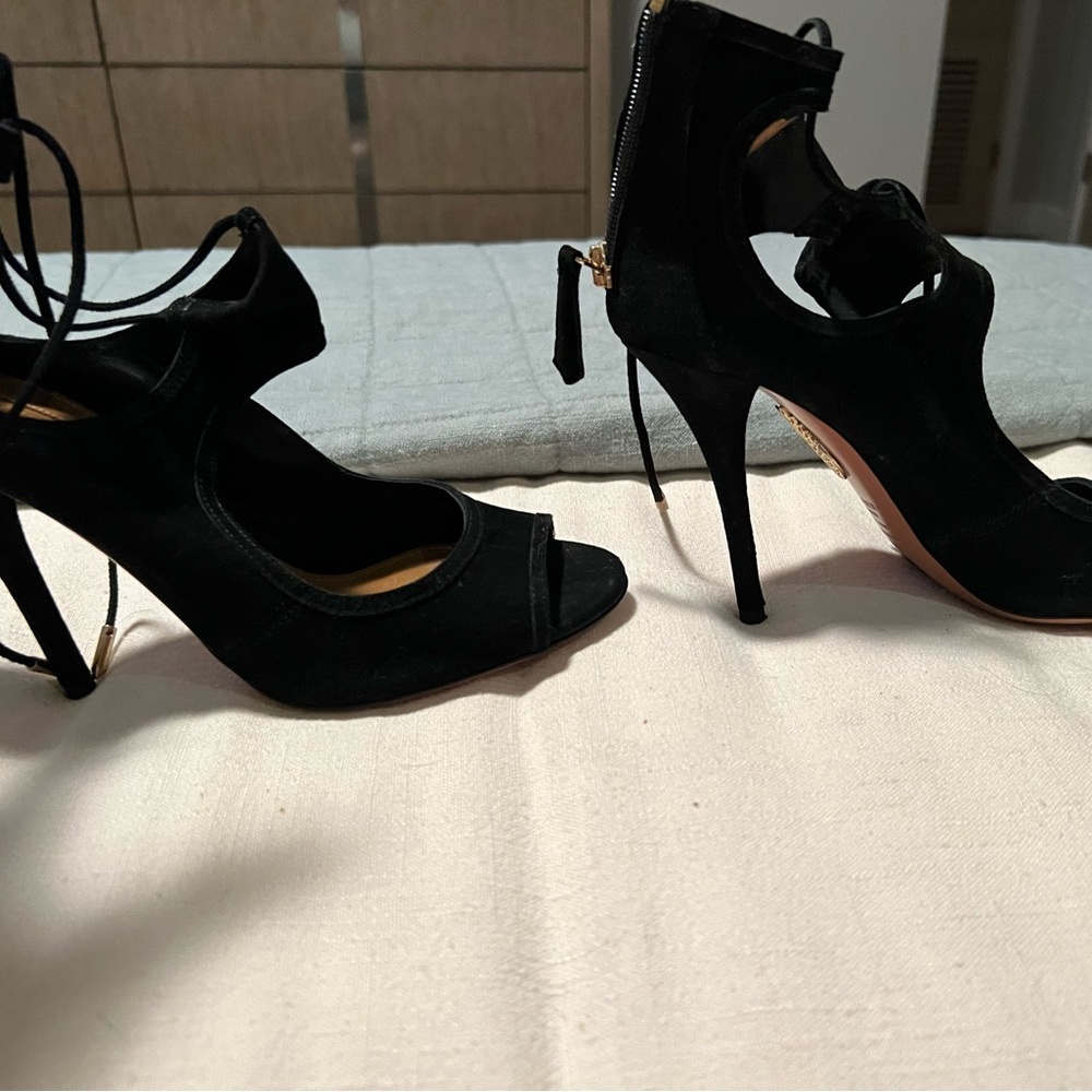 Never worn aquazurra heels